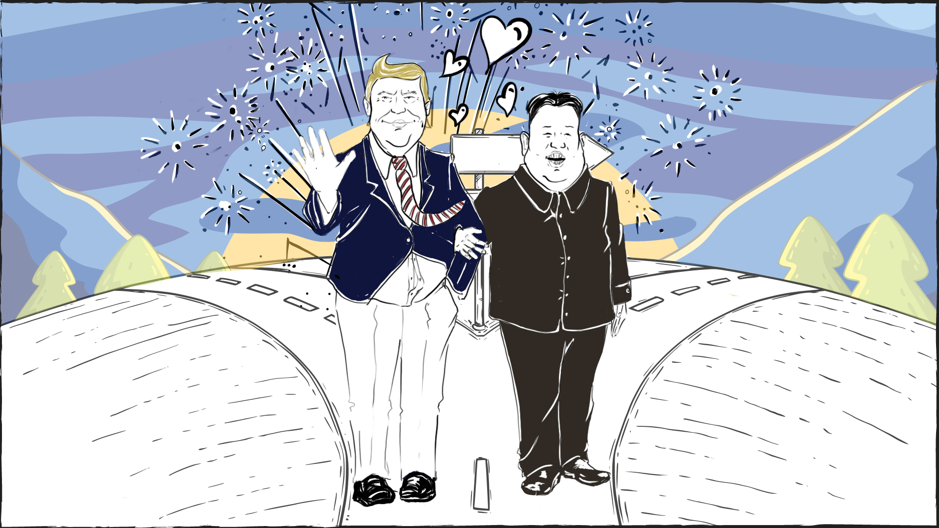  Trump ve Kim Jong-un: nefretten doğan bir “aşk hikayesi”