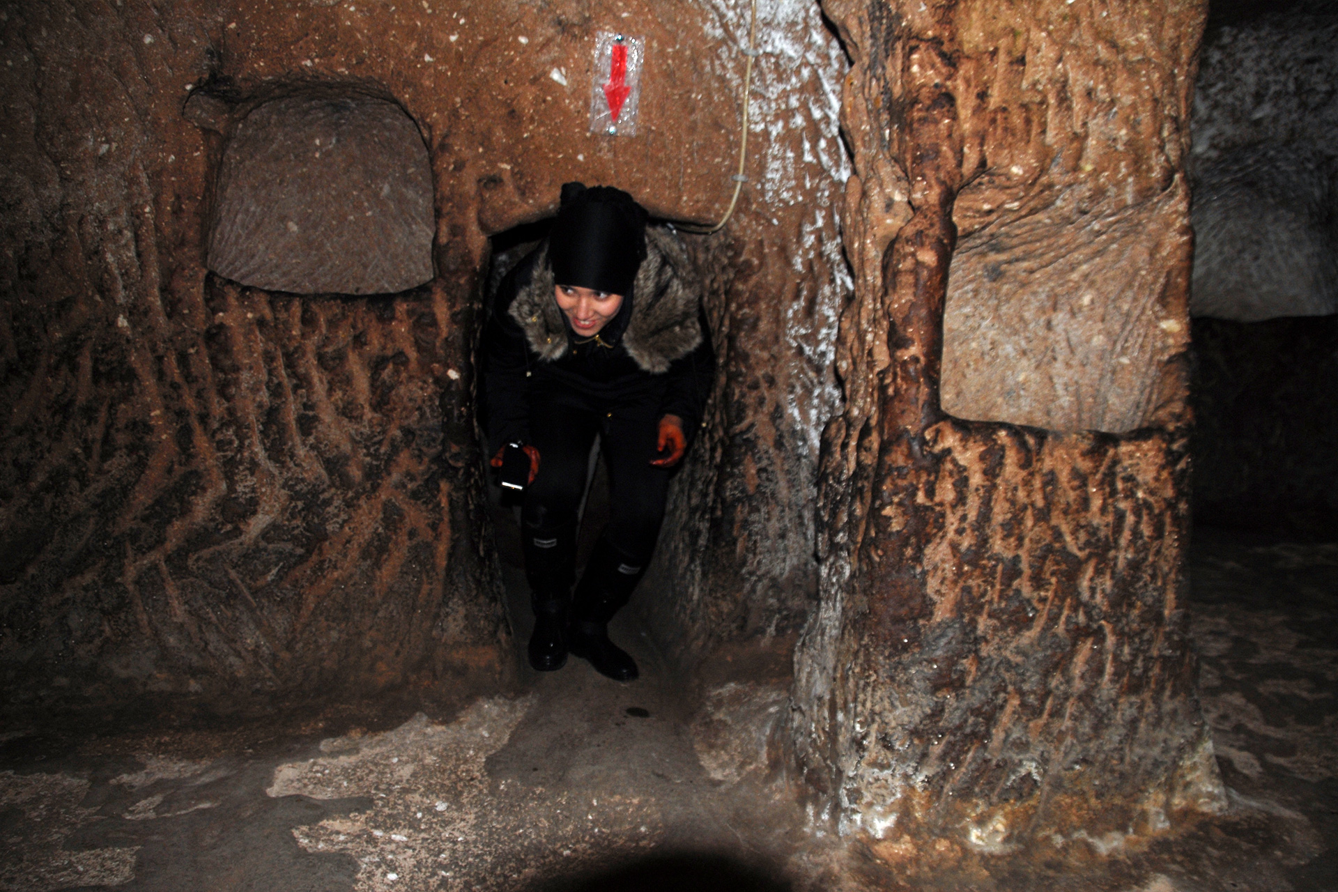 Özkonak Yeraltı Şehri (Nevşehir) 