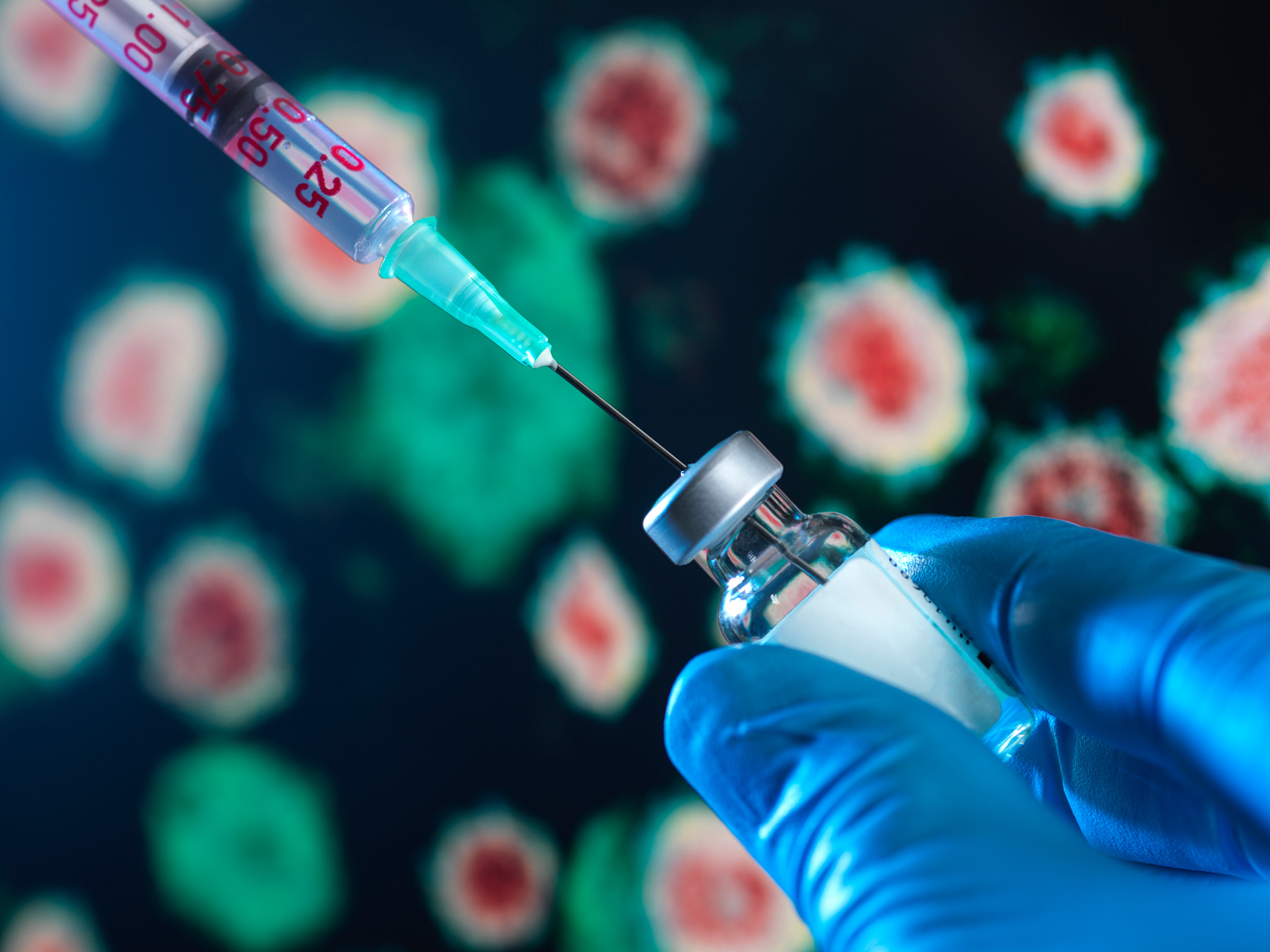 Virüslerin önüne geçen aşı